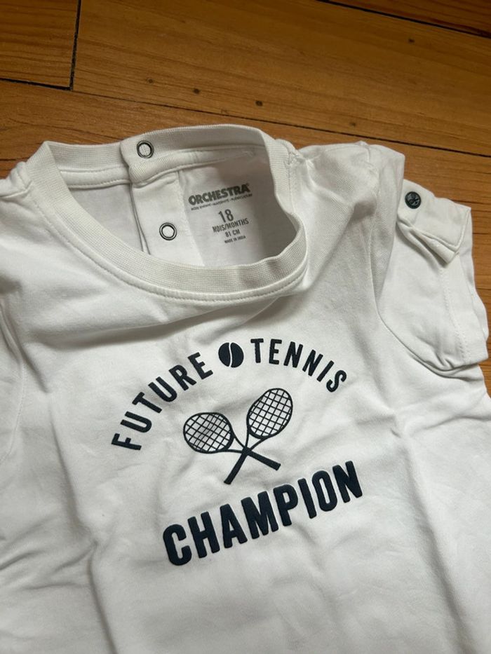 T-shirt tennis - photo numéro 2