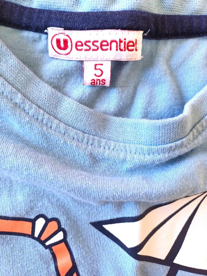T-shirt 5 ans U Essentiel - photo numéro 3