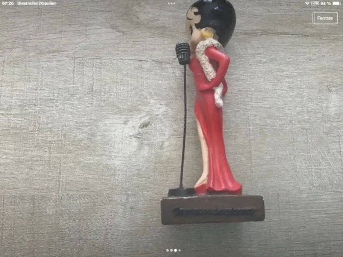 Vintage figurine betty boop - photo numéro 3