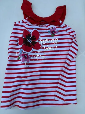 Robe rouge Mayoral 12 mois fleur
