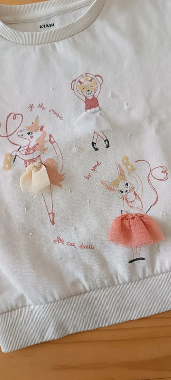 Sweat fille 6 ans - photo numéro 2