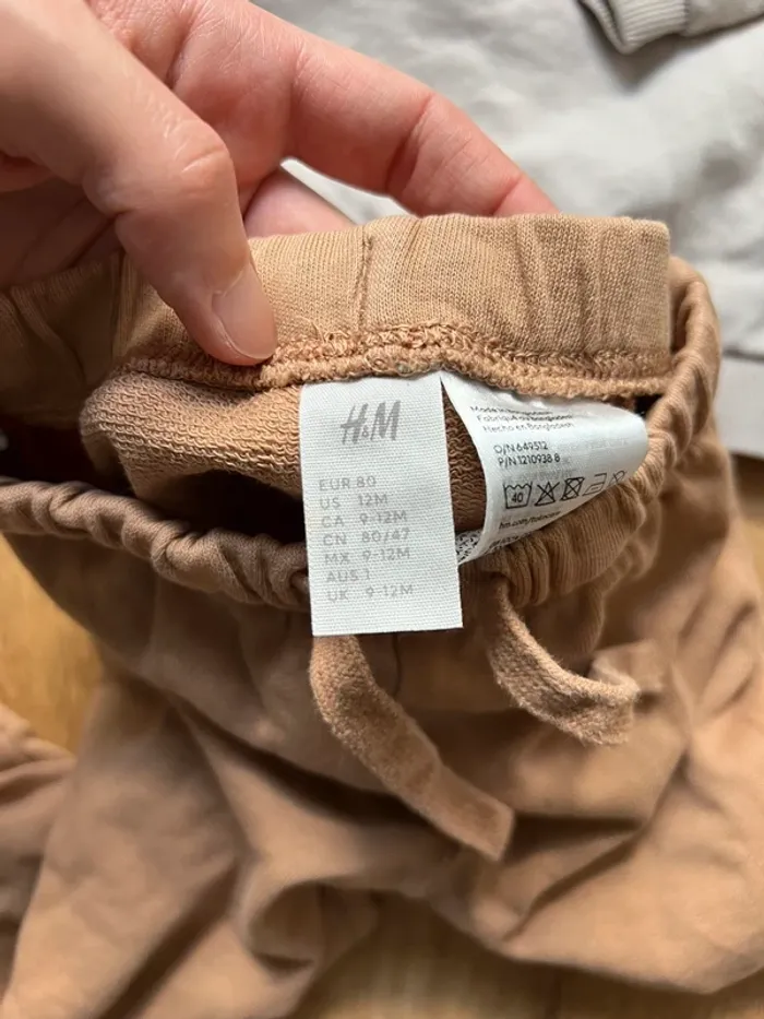 Ensemble beige H&M 18M - photo numéro 6