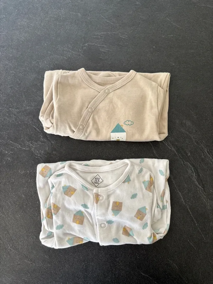 Lots de 2 pyjamas tex