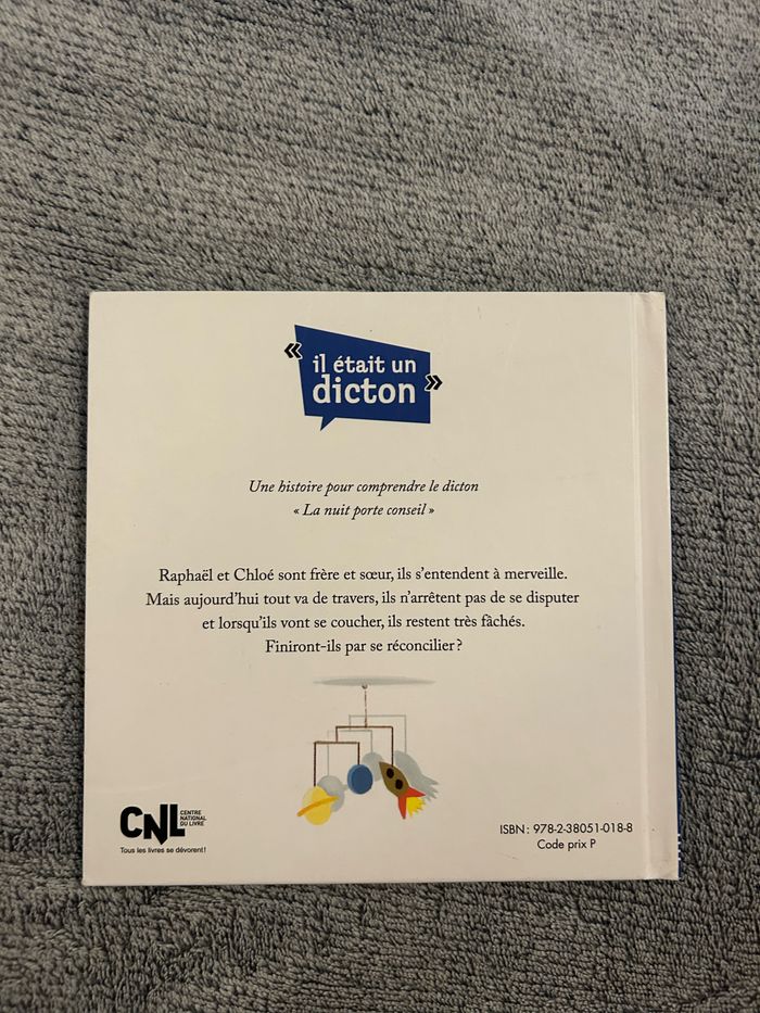 Livre McDo « La nuit porte conseil » Collection « Il était un dicton » 2021 - photo numéro 2