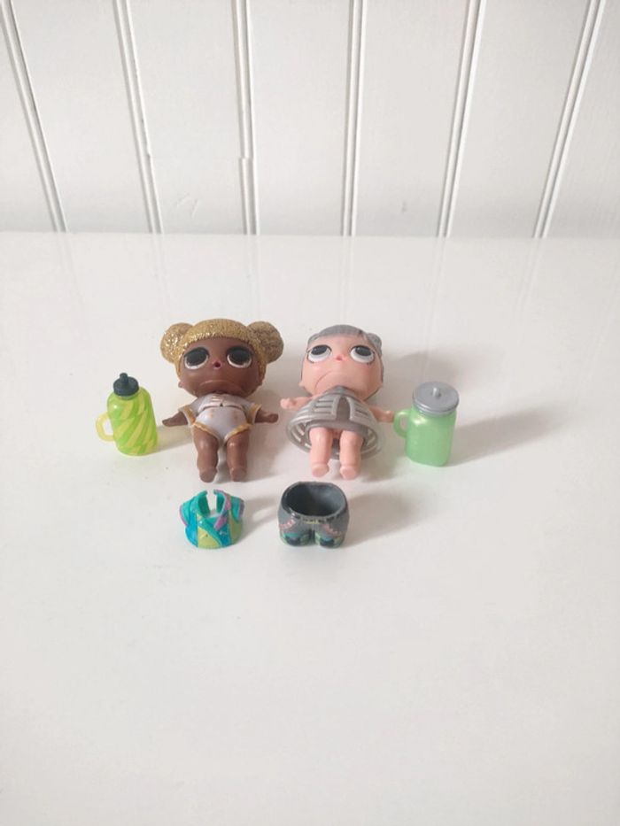 Lot de 2 poupée lol avec accessoires - photo numéro 2