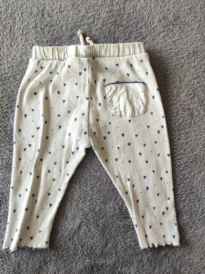 Pantalon Zara été turquoise 6 / 9 mois - photo numéro 2