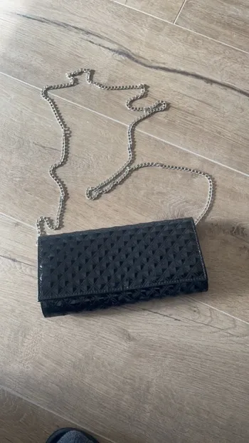 Pochette noire de soirée