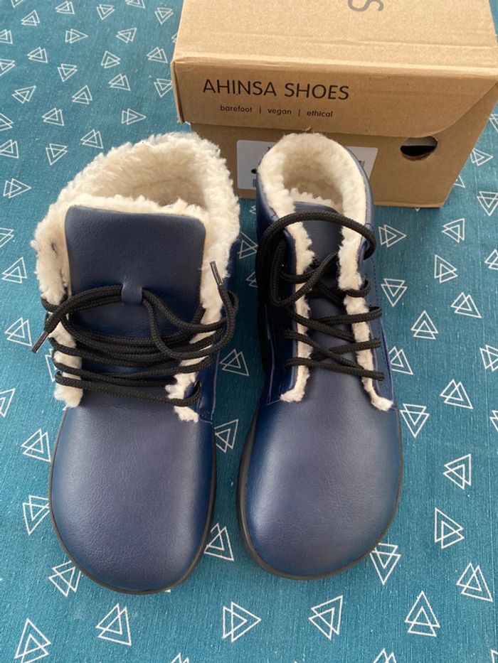 Chaussures bottines fourrée  neuf 39 barefoot - photo numéro 3