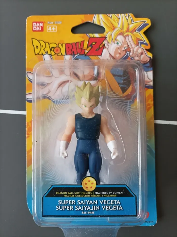 Figurine Jouet Vegeta Dragon Ball Z Bandai - photo numéro 3