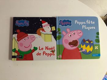 Lot de deux livres Peppa Pig