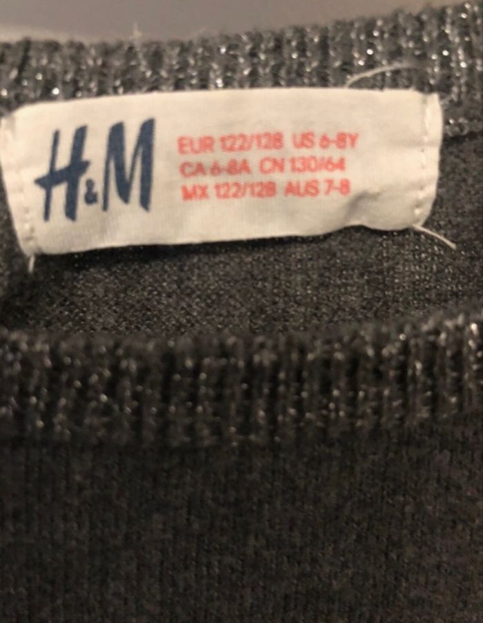 Robe pull fille H&M - Taille 8 Ans - photo numéro 4