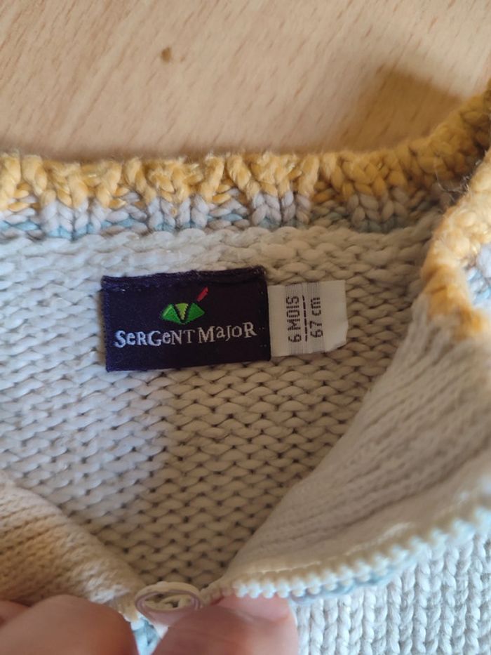 Lot ensemble Jeans + polo + gilet zippé en 6M - photo numéro 6