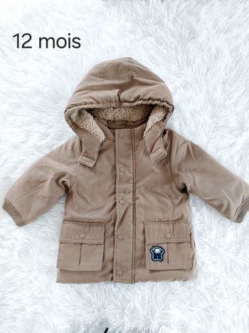 Manteau 12 mois