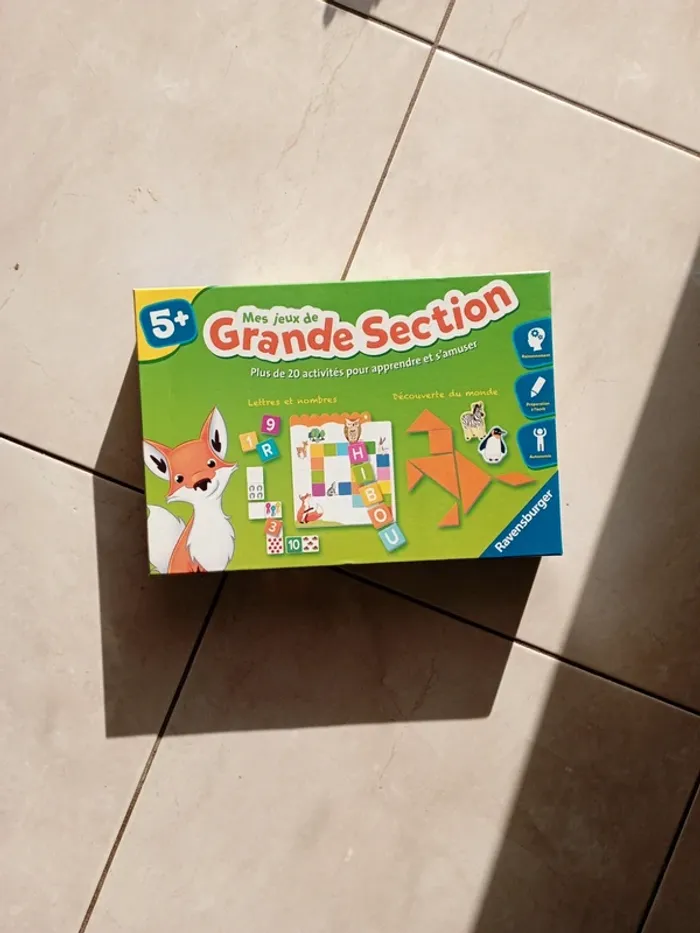 JEUX EDUCATIF RAVENSBERGER GRANDE SECTION 5+ - photo numéro 3