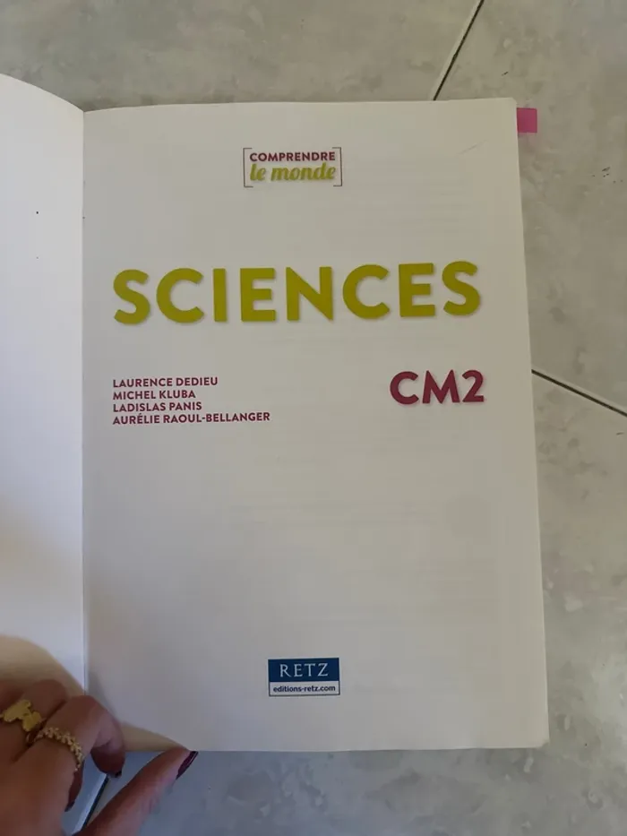 Manuel comprendre le monde sciences cm2 - photo numéro 2