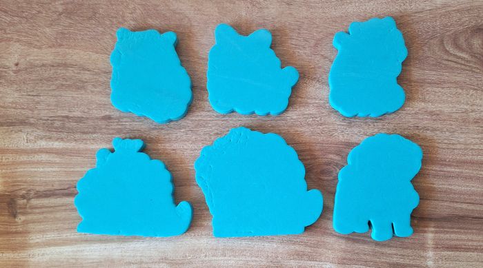 Jeu de bain pour bébé "chiens" - photo numéro 3