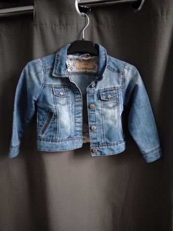 Veste jeans fille 