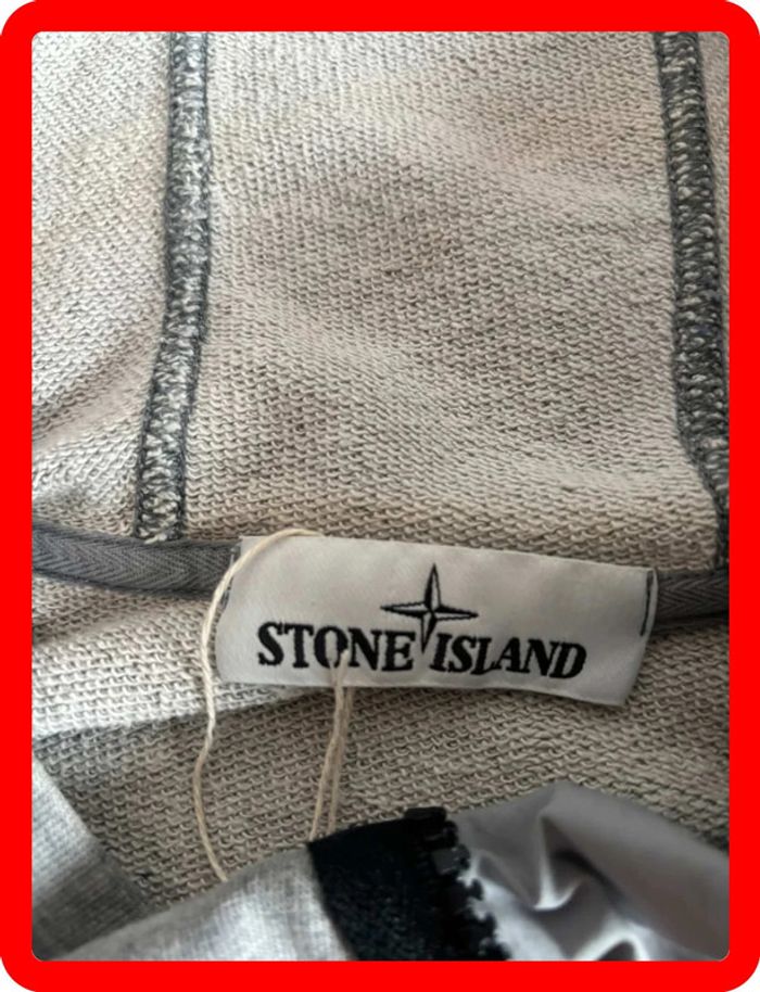 Sweat à capuche 3/4 zip Stone Island taille xs/s - photo numéro 5