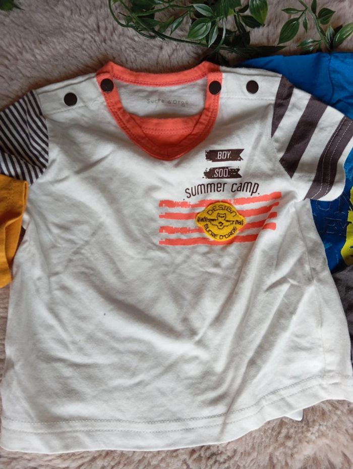 Lot de 6 T-shirt 6 mois - photo numéro 5