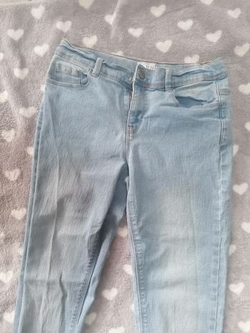 Pantalon jeans slim stretch 🩵   garçon 12 ans