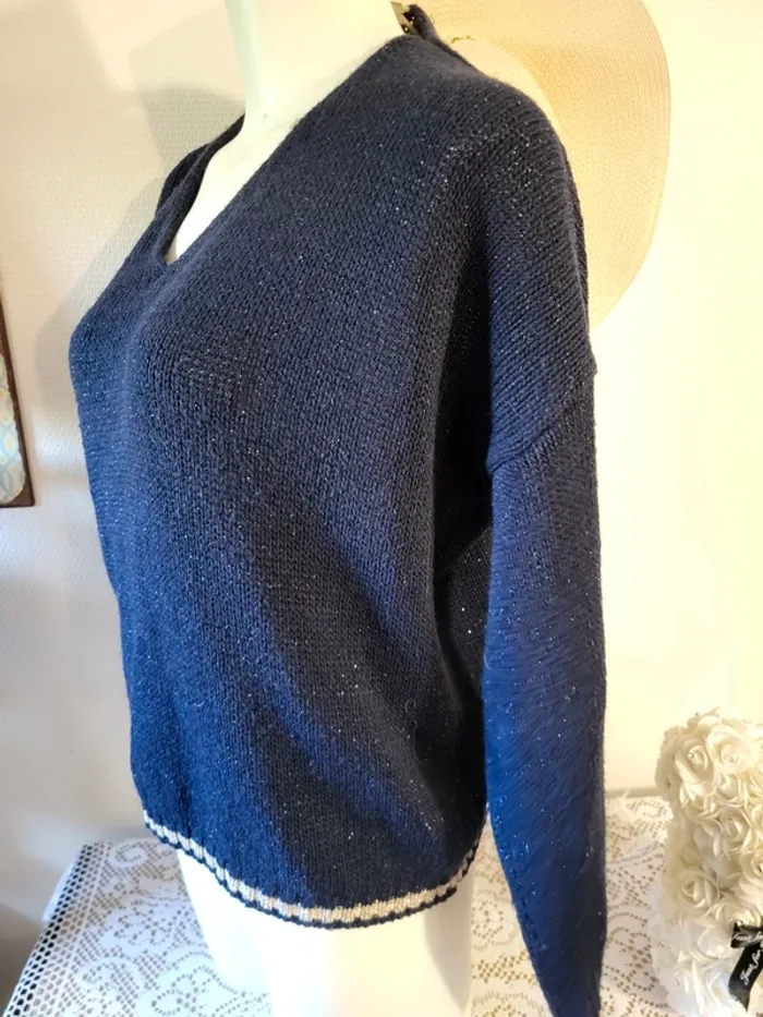 Pull maille brillant - photo numéro 3