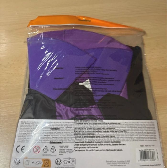 Déguisement costume Halloween vampire fille - photo numéro 2