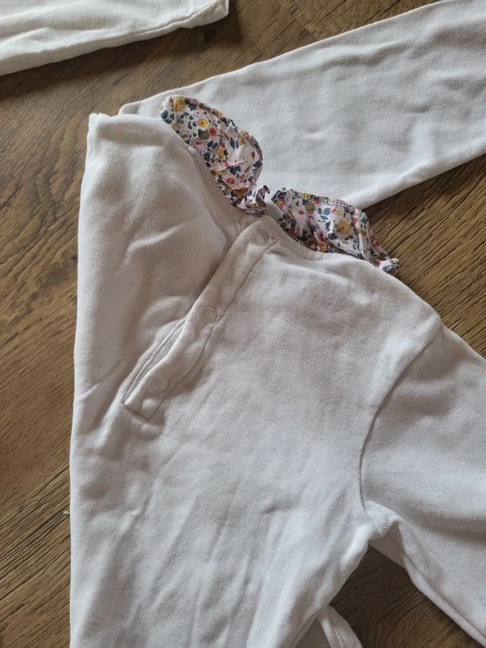 Lot de 2 bodys jacadi fille 3ans - photo numéro 4