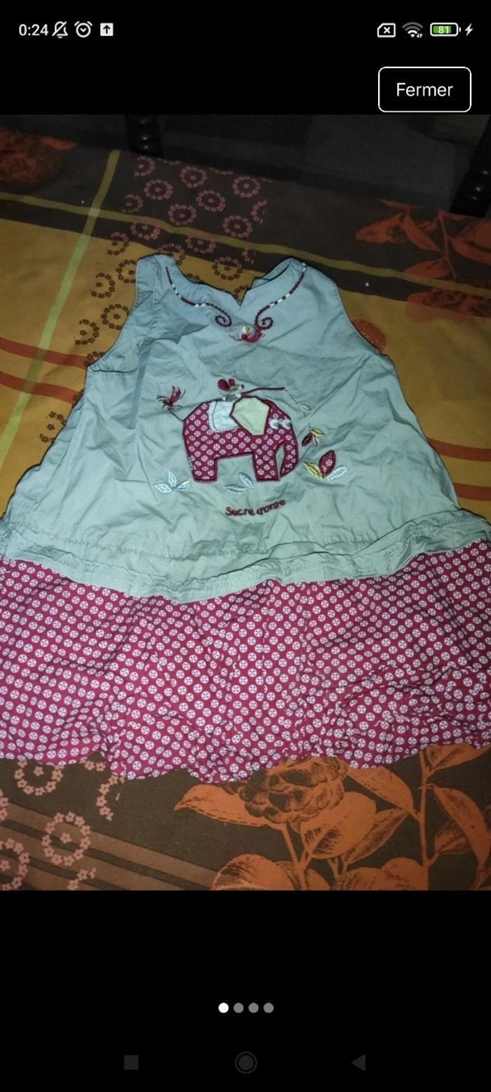 Très belle robe fille e31