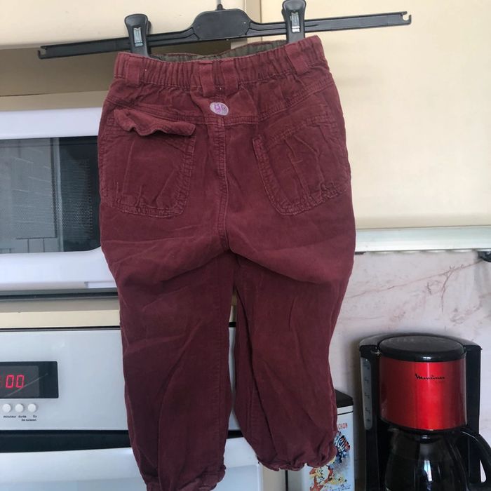 Pantalon bordeaux - photo numéro 2