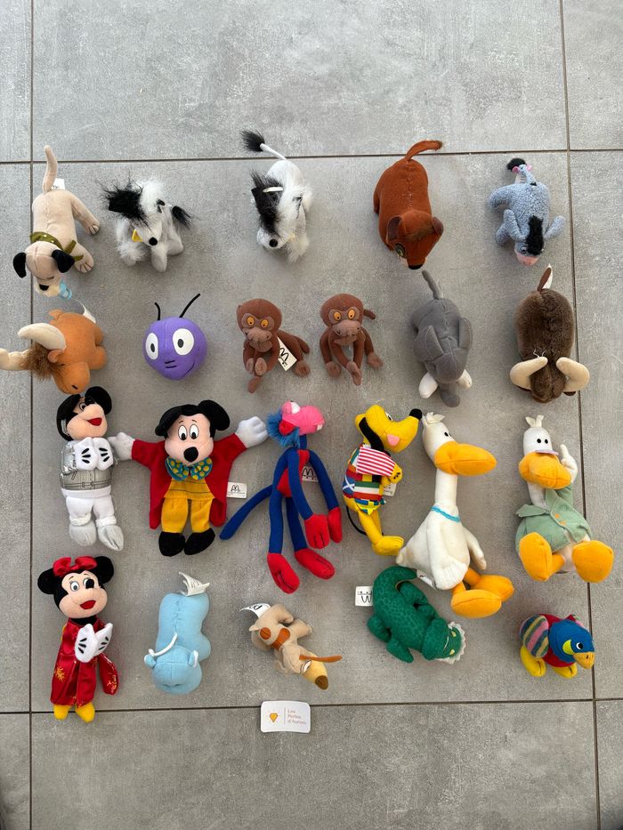 Lot peluches McDonald’s vintage