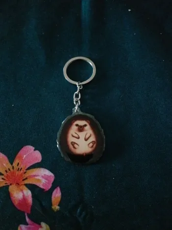 Porte clef hérisson association acrylique