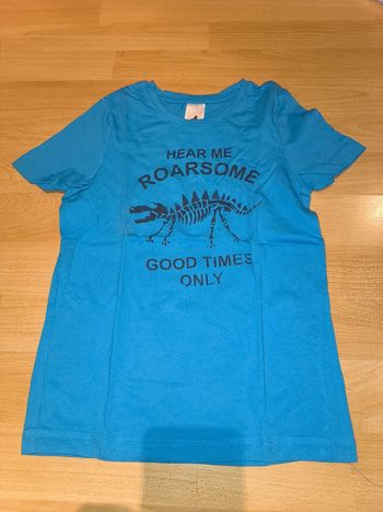 T-shirt bleu ciel taille 116/6 ans Palomino