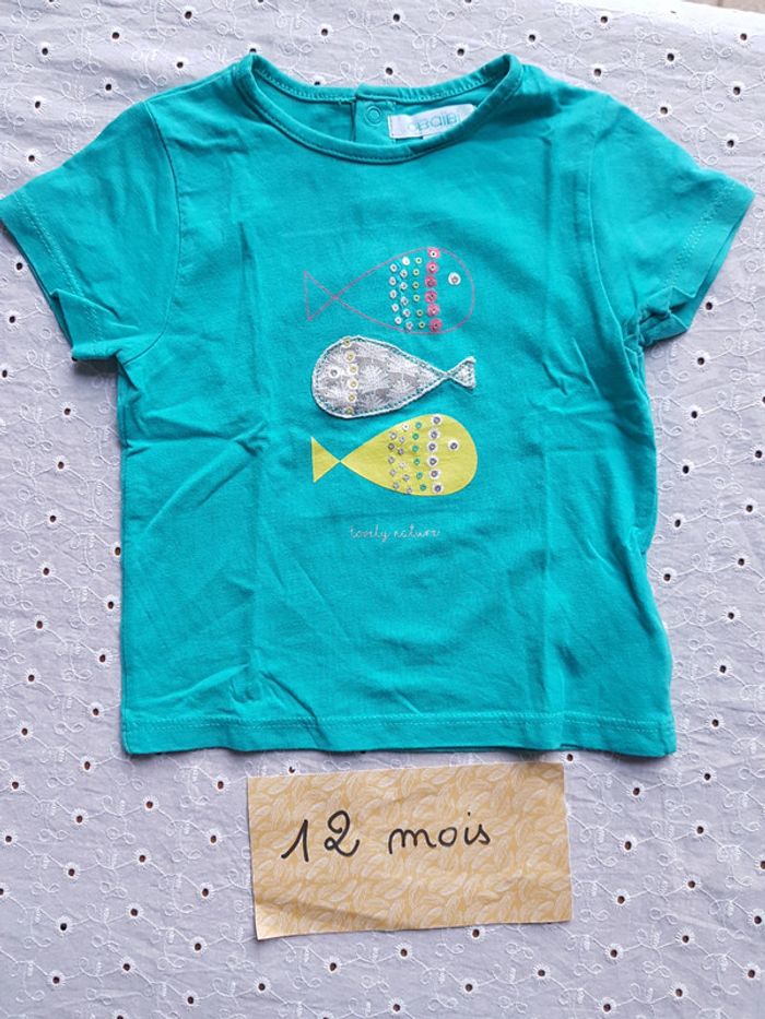 Short et 2 tee-shirts - photo numéro 10