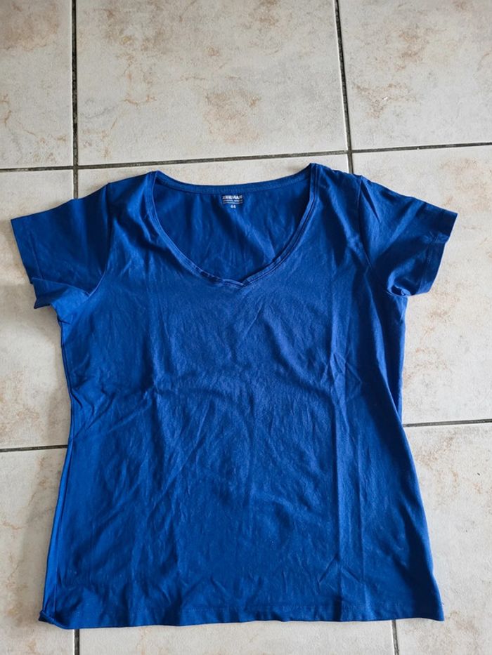 Zeeman - t shirt bleu T 44
