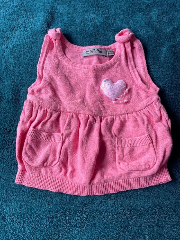 Lot 9 t-shirt bébé fille 3 mois - photo numéro 8