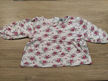 Blouse fleurie 6 mois