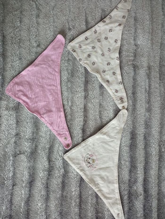 Lot de trois bandana éponge Marie