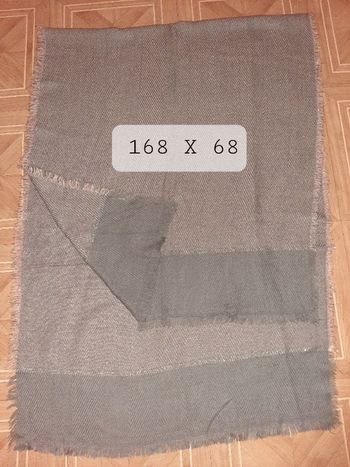 Écharpe épaisse petites franges