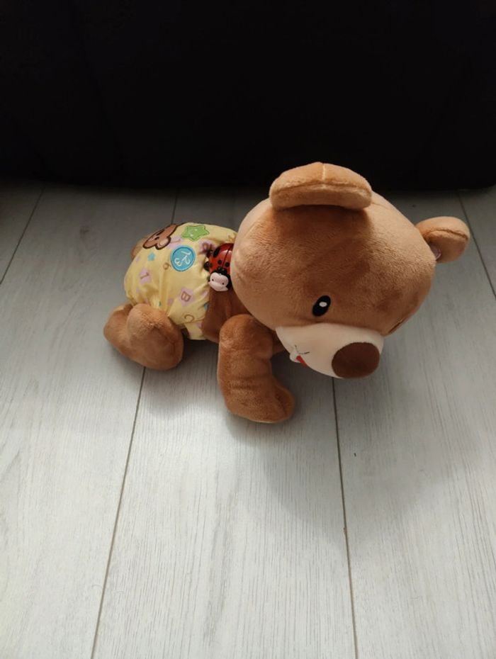 Jouet interactif ourson "1 2 3, suis moi" Vtech