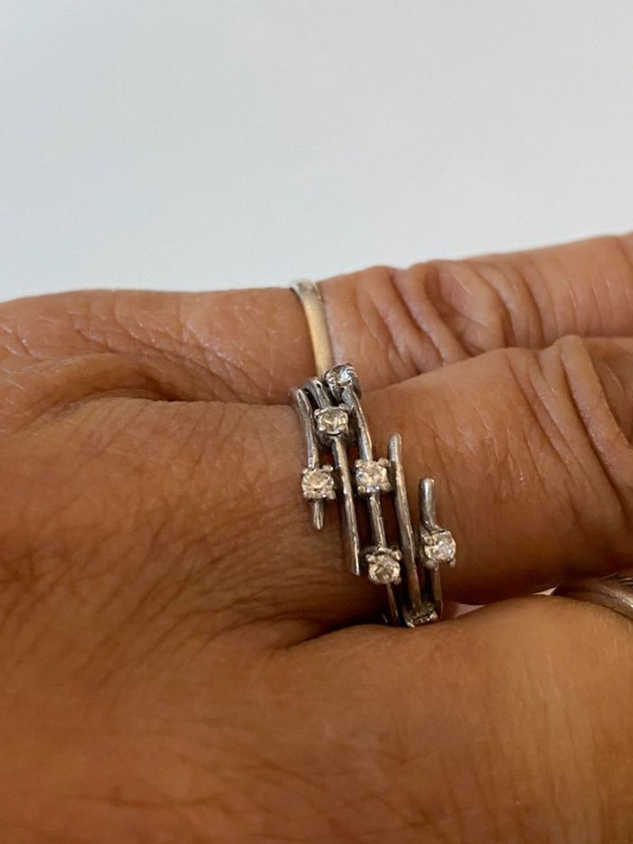 Bague vintage en argent - photo numéro 7