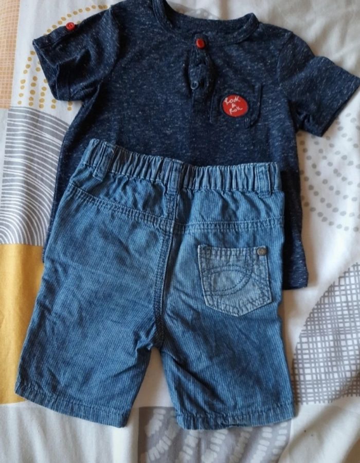 Ensemble tee-shirt et short Orchestra 12M - photo numéro 4