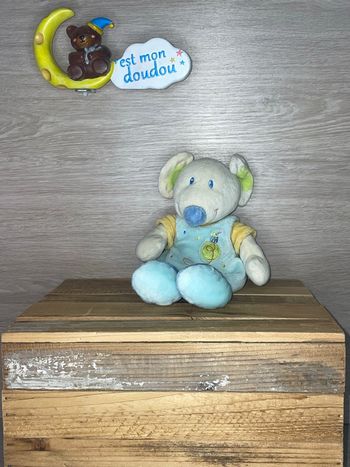 MD196 doudou souris 🐭 mots d’enfants