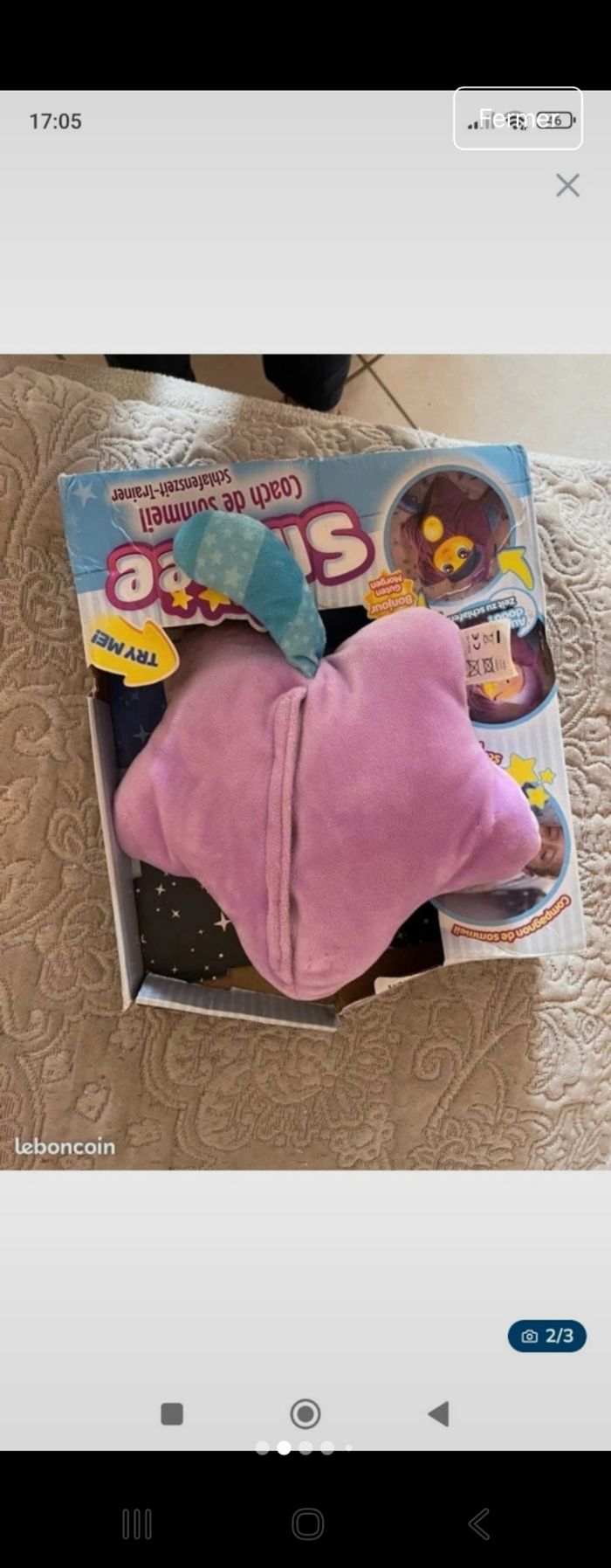 Peluche sommeil - photo numéro 2