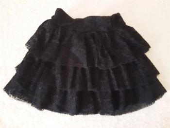 Jupe à volants tachetée 10/12 ans