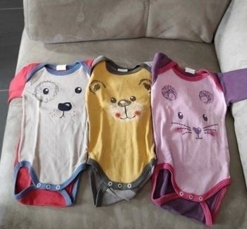 🌀 lot de 3 bodies Absorba 3 mois