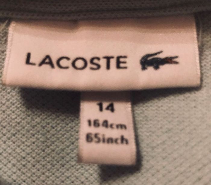Polo »Lacoste »bleu menthe - photo numéro 8