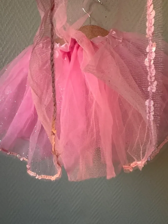 Déguisement jupe tutu rose paillette - photo numéro 6