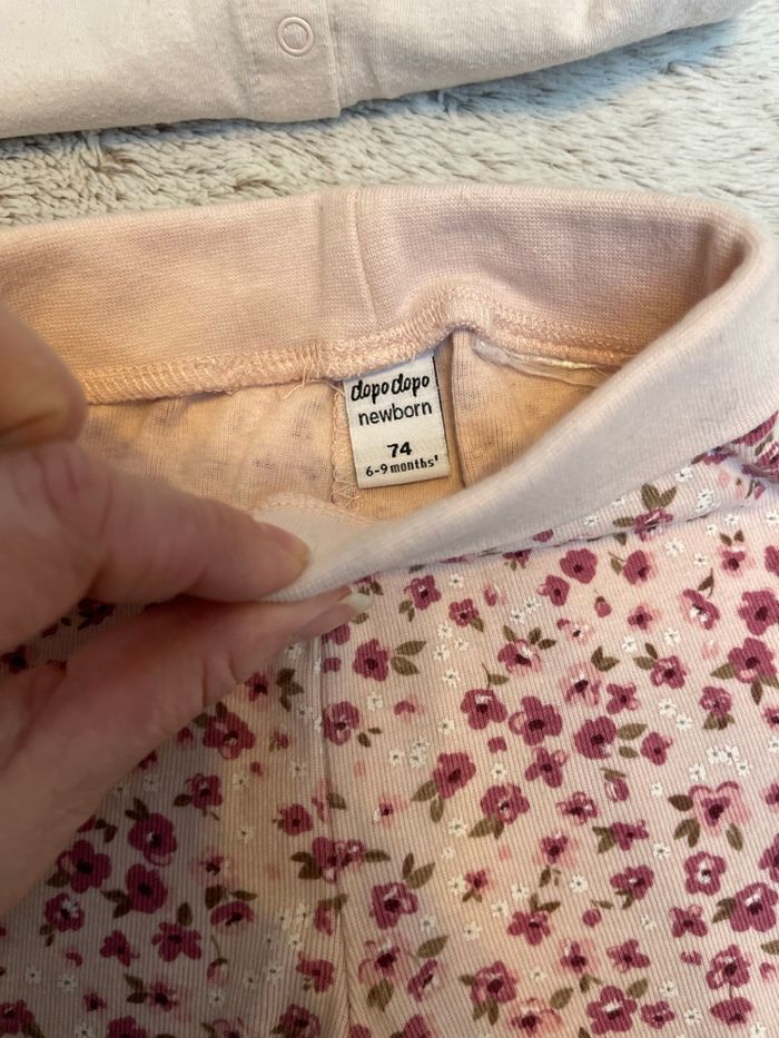 Ensemble legging fleuris et sous pull rose - Kiabi - photo numéro 5