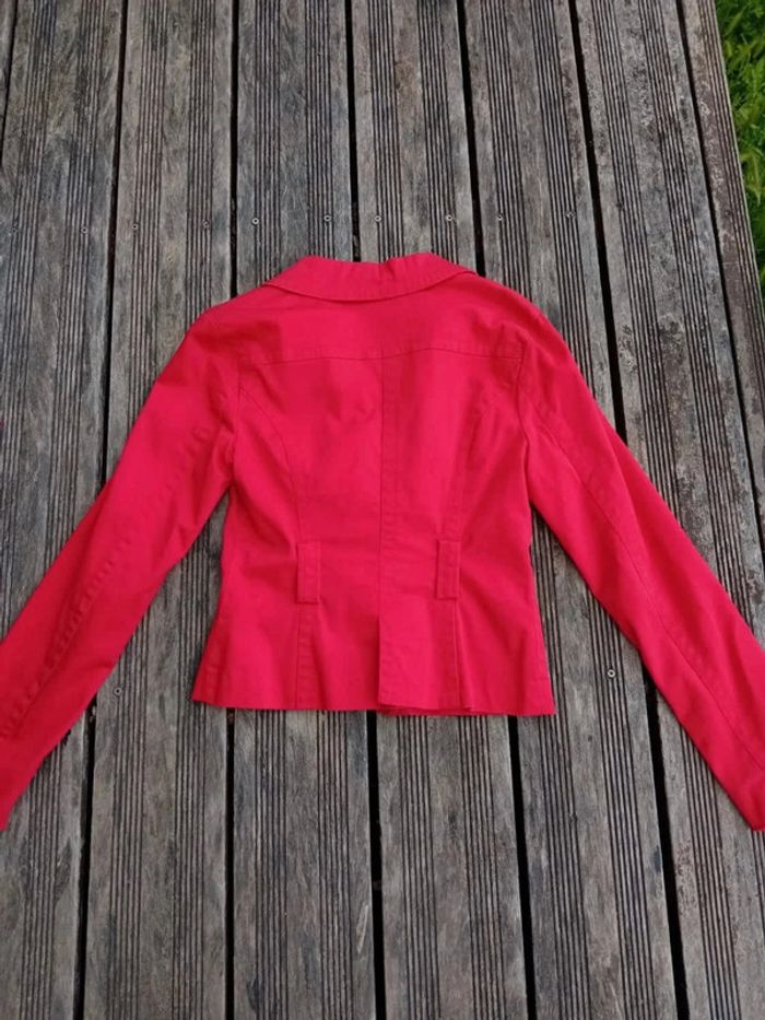 Veste rouge courte Jennifer M - photo numéro 3
