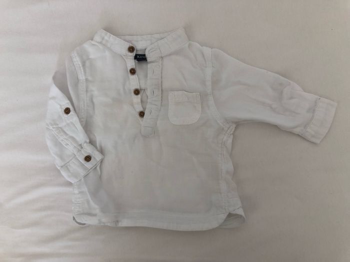 Chemise lin 6 mois
